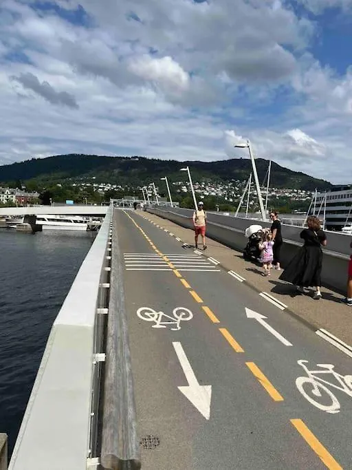 Apartment Sentrums-Naer Leilighet Med Sjoutsikt Bergen