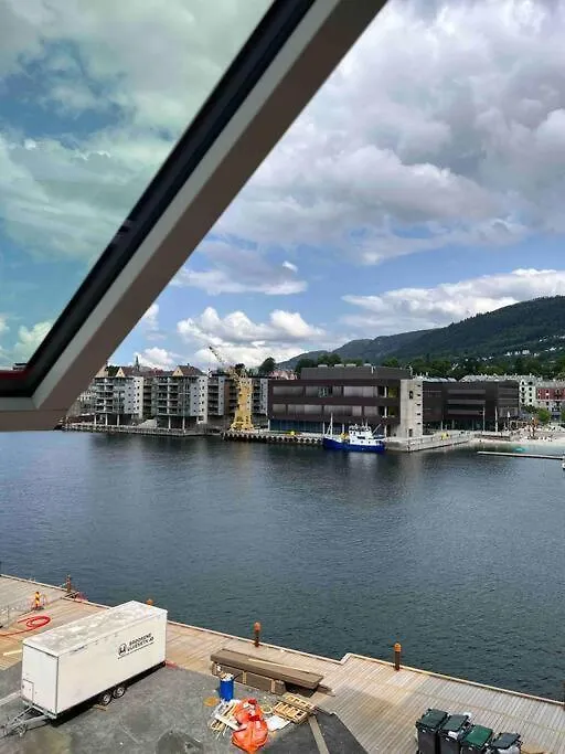Sentrums-Naer Leilighet Med Sjoutsikt Bergen Apartment